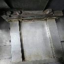 韩国原装进口威亚L300C硬轨机，主轴配15寸液压卡盘带.